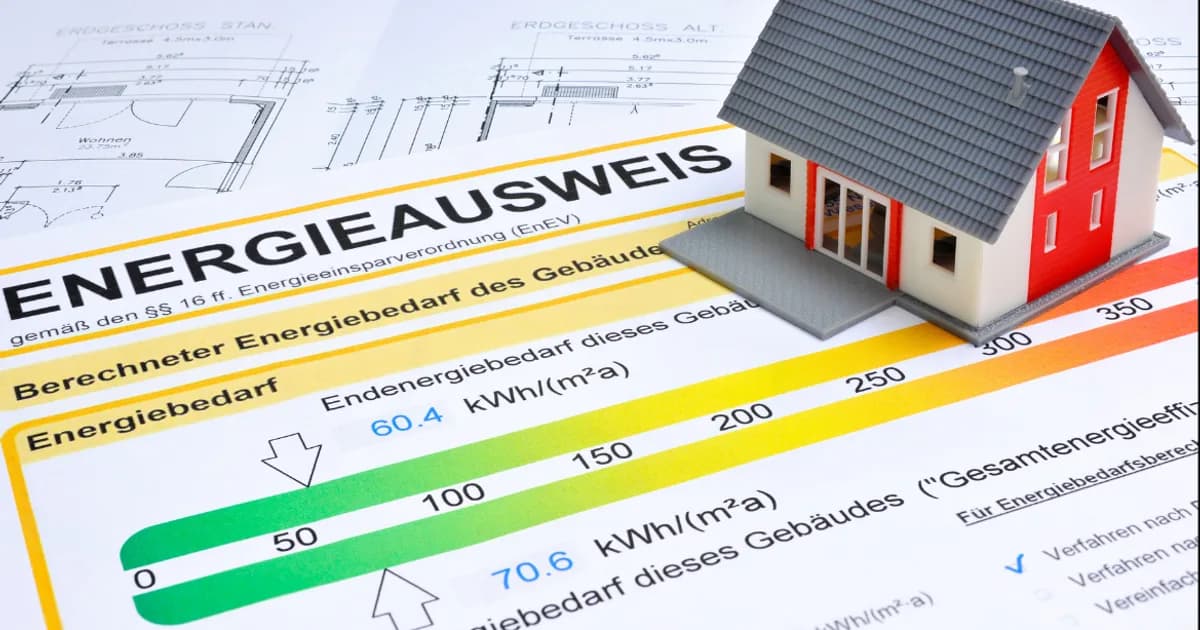 Energetische Bewertung eines Wohnhauses